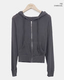 Duan Soft Wool Hood Zip-Up