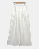 Peanut Nylon Wrap Skirt Pants