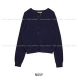 [U-BASIC/wool30%] Autumn Daily Round Cardigan