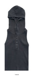PIGMENT HOOD SLEEVELESS