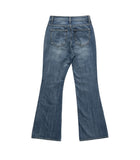 DAMAGE BOOTCUT DENIM