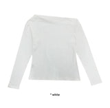 SLIM OFF SHOULDER T