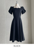 Payto Square Tulip Flare Long One Piece
