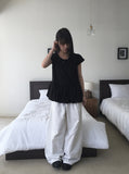 Romp Star Wide Cotton Banding Pants
