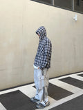 Track line cargo banding pants