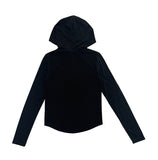 SNAP BUTTON HOOD T