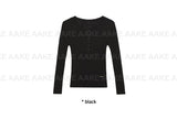 BUTTON SLIM KNIT
