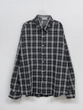 Wrinkle Check Overfit Shirt