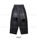 Lecle Funky Damage Balloon Denim Pants