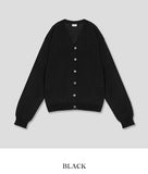[U-BAISC] Steady Linen V-Neck Cardigan