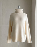 Lalad Plain Turtleneck Knit