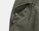 Novak Vintage Washing Short Bomber Jacket