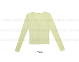 (summer ver.) TWIST BUTTON CARDIGAN