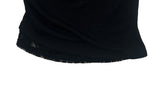 Dis Twist Strap Shoulder Lace Short Sleeve T-shirt