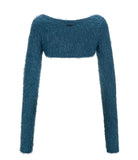 [mnem] Pure Bolero Fur Cardigan