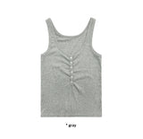 BUTTON GOLGI SLEEVELESS