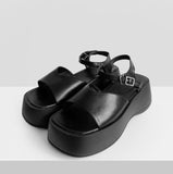 Simo Open Toe Platform Sole Sandals