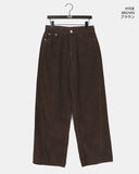 Beku Corduroy Wide Pants