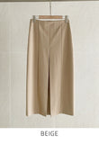 Gret Pintuck Slit Long Skirt