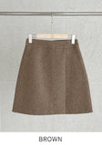Berlin Alpaca A-Line Mini Skirt