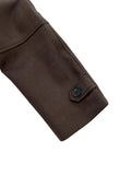 POCKET SUEDE HALF COAT