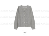LINEN BLEND CARDIGAN