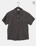 [MADE] Canon Vintage Stripe Short Sleeve Shirt
