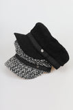 tweed hunting cap