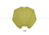 (WOOL) WEEKDAY KNIT CARDIGAN