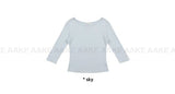 TENCEL LAYERED 3/4 TEE