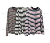 Kimi Stripe Reversible Layered Long Sleeveless
