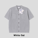 Rowing Openwork Overfit Collar Cardigan