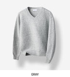 Lido Wool V-neck Crop Knit