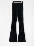 Sahel Brushed Two-Way Shirring Skirt Pants