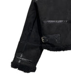 [MADE/UNISEX] double buckle high neck mustang