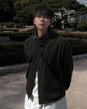 Borden Corduroy Hooded Short Coat