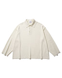 [AG] Big-Collar Waffle Pullover