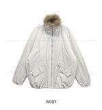 Snug Trimming Fur Bomber Jumper