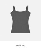 Muted Basic Ribbed Sleeveless