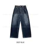 Kiny Adjust Pintuck Denim Pants