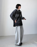 Lopian Knit Hood Zip-Up