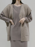 Elly Double Layer Wool Vest