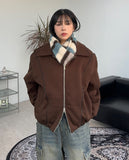 Dabetty Wool Color Matching Muffler