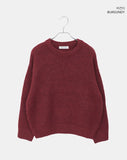 [MADE] Lati Basic Wool Round Loose Fit Long Sleeve Knit