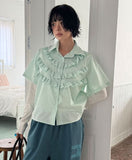 FRILL LAYERED SHIRT
