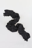 Check Vintage Ruffle Scarf