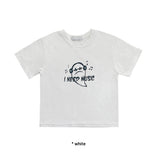 MUSIC HALF CROP T