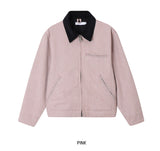 Fairy color matching work jacket