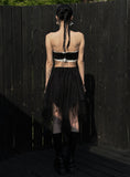 [mnem] Floral Corset Belt