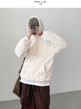 Butter Cable Fleece